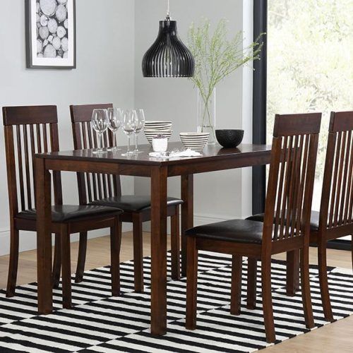 Dark Wood Dining Tables And 6 Chairs (Photo 11 of 20)