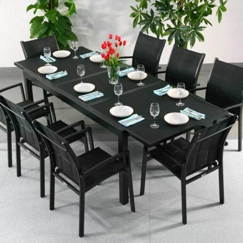 Dining Tables Black Glass (Photo 20 of 20)