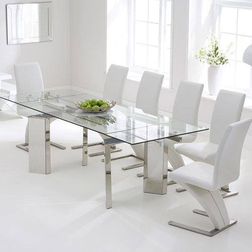 Glass Extendable Dining Tables And 6 Chairs (Photo 17 of 20)