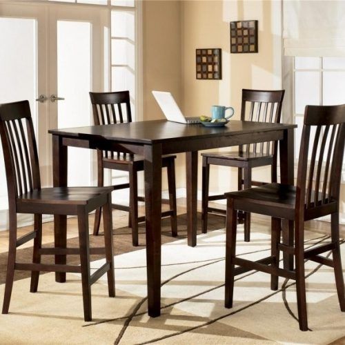 Hyland 5 Piece Counter Sets With Stools (Photo 3 of 20)