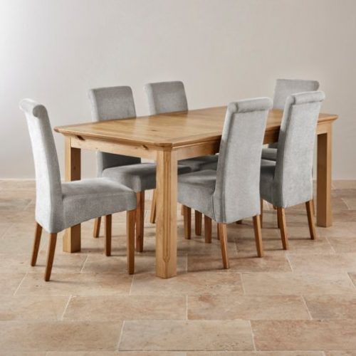 Light Oak Dining Tables And 6 Chairs (Photo 19 of 20)