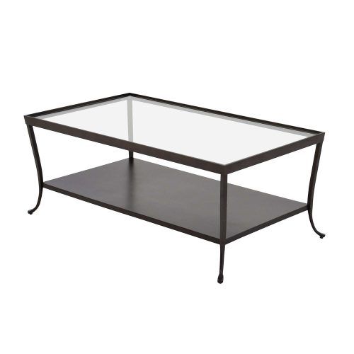 Metal Coffee Tables With Glass Top (Photo 4 of 20)