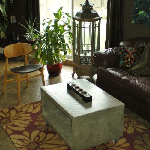 Modern Concrete Coffee Tables (Photo 12 of 20)