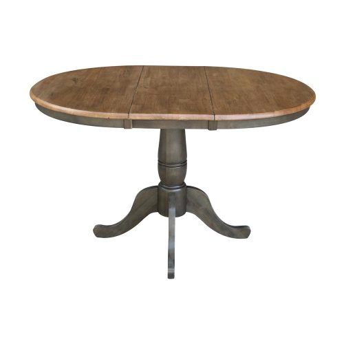 Monogram 48'' Solid Oak Pedestal Dining Tables (Photo 1 of 20)