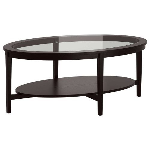Oval Glass And Wood Coffee Tables (Photo 14 of 20)