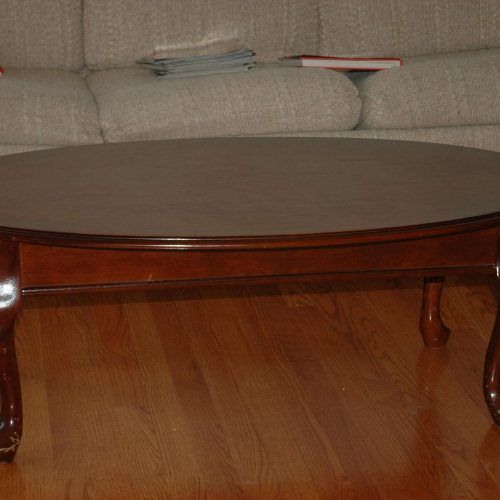 Oval Wood Coffee Tables (Photo 9 of 20)