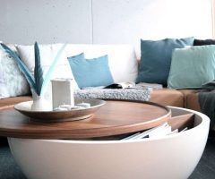 20 Collection of Round Coffee Tables with Storage