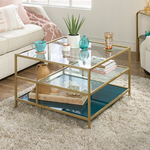 Satin Gold Coffee Tables (Photo 18 of 20)