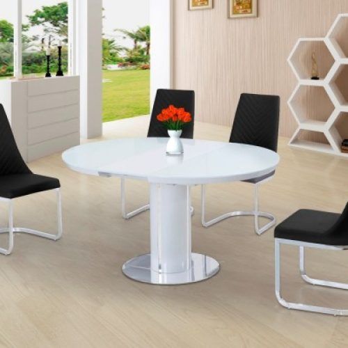 Small White Extending Dining Tables (Photo 4 of 20)