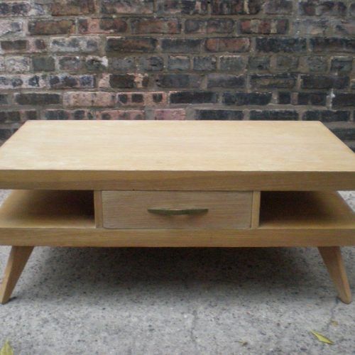 Solid Hardwood Rectangle Mid Century Modern Coffee Tables (Photo 13 of 20)