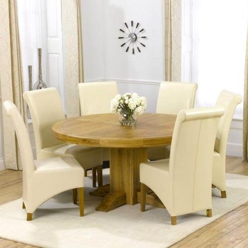 Cream Dining Tables And Chairs (Photo 7 of 20)