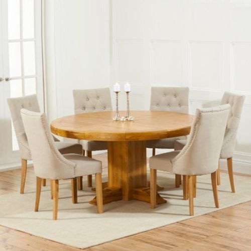 Oak Round Dining Tables And Chairs (Photo 15 of 20)