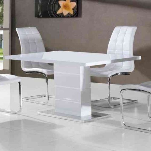White High Gloss Dining Tables (Photo 6 of 20)