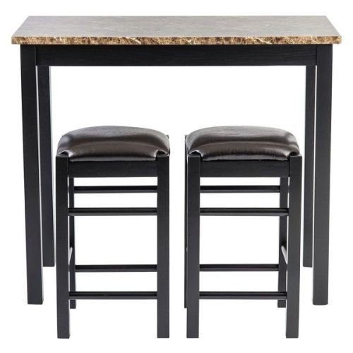 Presson 3 Piece Counter Height Dining Sets (Photo 3 of 20)