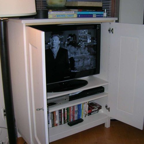 Enclosed Tv Cabinets With Doors (Photo 5 of 20)
