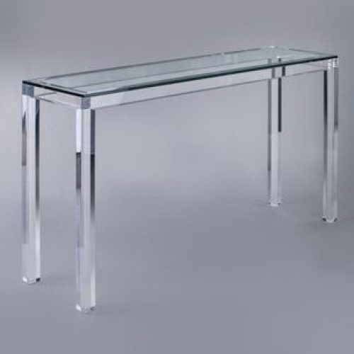 Clear Console Tables (Photo 3 of 20)