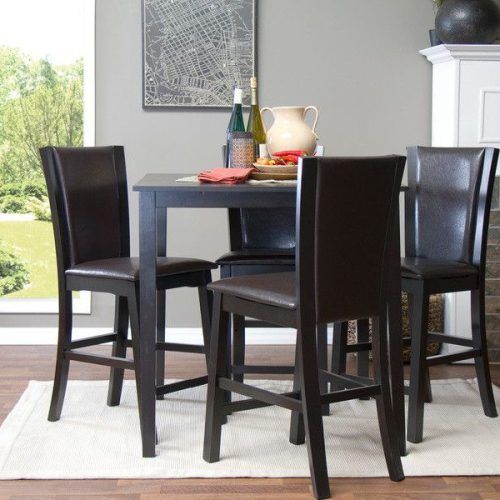 Laurent 7 Piece Counter Sets With Upholstered Counterstools (Photo 18 of 20)