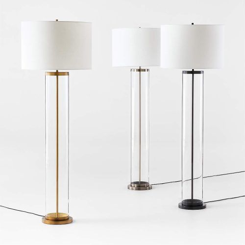 White Shade Floor Lamps (Photo 1 of 20)