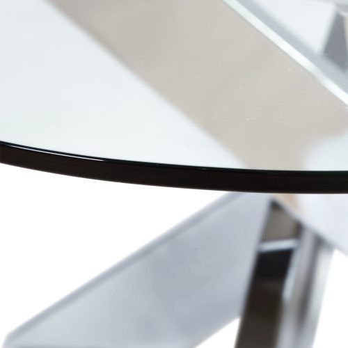 Propel Modern Chrome Oval Coffee Tables (Photo 4 of 20)