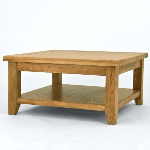 Oak Coffee Tables With Shelf (Photo 20 of 20)