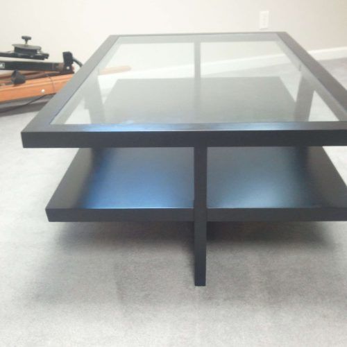Thick Glass Coffee Table (Photo 6 of 20)
