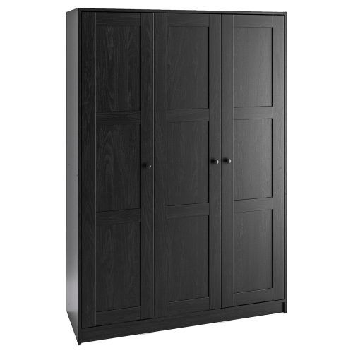 Black Wardrobes With Drawers (Photo 3 of 20)