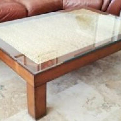 Espresso Wood And Glass Top Console Tables (Photo 2 of 20)