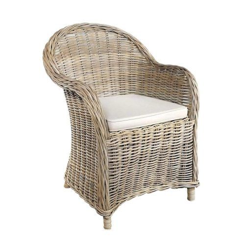 Magnolia Home Entwine Rattan Arm Chairs (Photo 4 of 20)