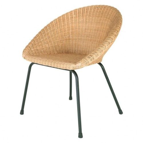 Natural Rattan Metal Chairs (Photo 11 of 20)