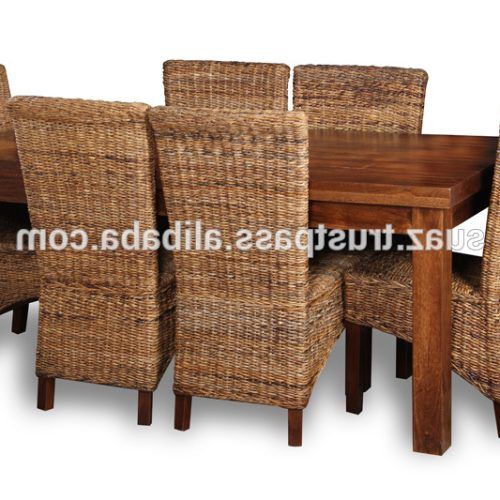 Rattan Dining Tables And Chairs (Photo 20 of 20)