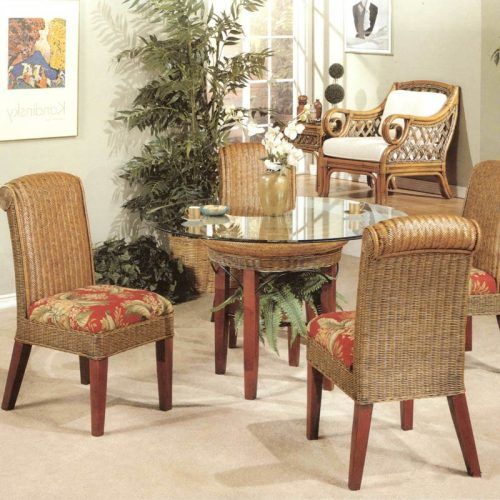 Rattan Dining Tables And Chairs (Photo 10 of 20)
