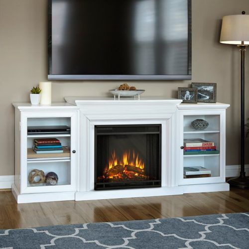 Electric Fireplace Tv Stands With Shelf (Photo 17 of 20)