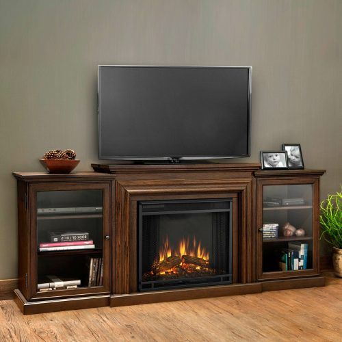 Electric Fireplace Tv Stands With Shelf (Photo 4 of 20)