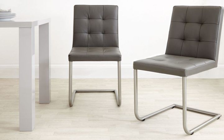 20 Best Grey Leather Dining Chairs
