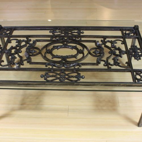 Aged Black Iron Coffee Tables (Photo 9 of 20)
