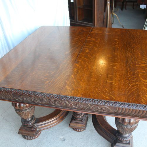 Antique Oak Dining Tables (Photo 5 of 20)
