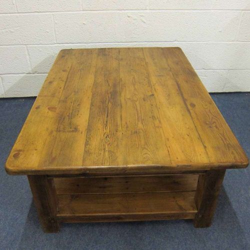 Antique Pine Coffee Tables (Photo 2 of 20)
