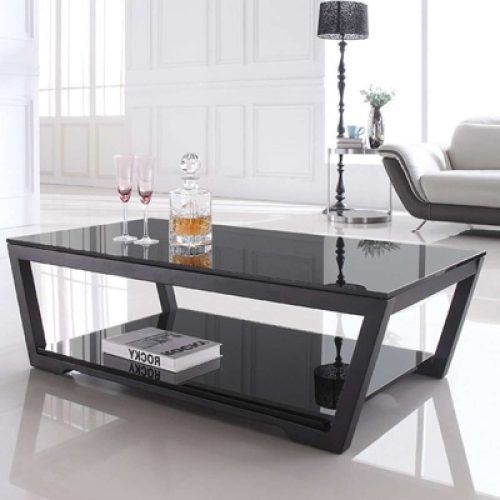 Black Glass Coffee Tables (Photo 9 of 20)