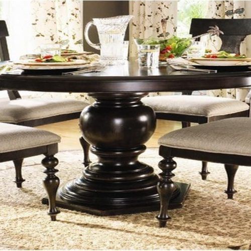 Caira Black Round Dining Tables (Photo 18 of 20)