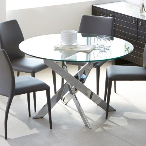 Glass And Chrome Dining Tables And Chairs (Photo 7 of 20)