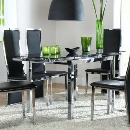 Glass Dining Tables Sets (Photo 4 of 20)