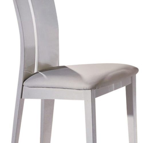 High Gloss White Dining Chairs (Photo 1 of 20)