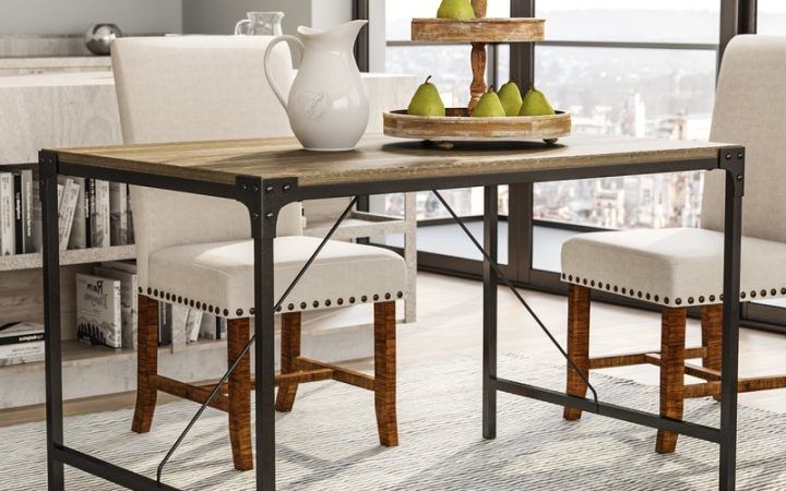 20 Best Ideas Iron and Wood Dining Tables
