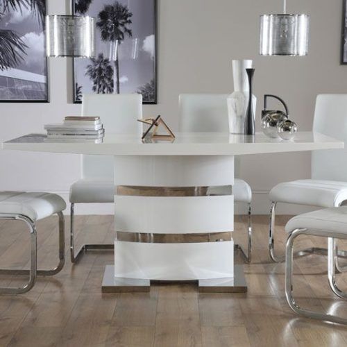 Perth White Dining Chairs (Photo 7 of 20)