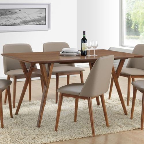 Walnut Dining Tables And 6 Chairs (Photo 3 of 20)