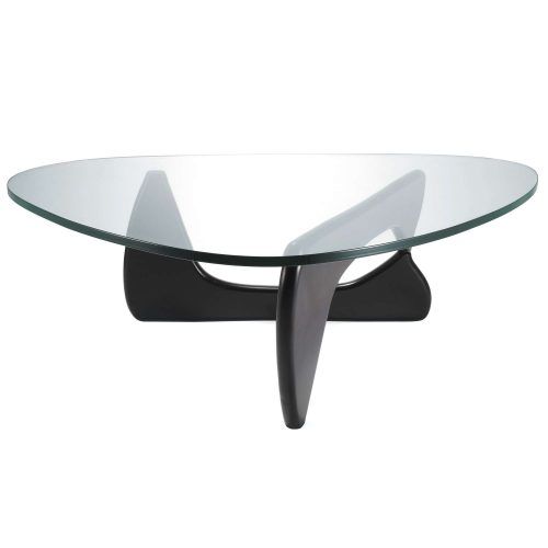 Oval Black Glass Coffee Tables (Photo 14 of 20)