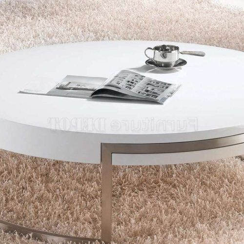 Round High Gloss Coffee Tables (Photo 2 of 20)