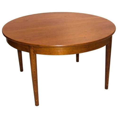 Round Teak Dining Tables (Photo 3 of 20)