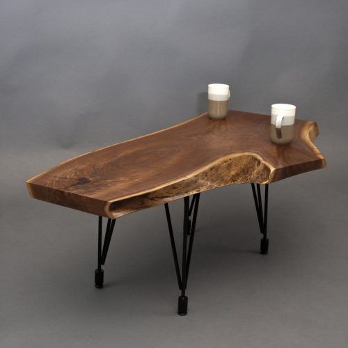Rustic Walnut Wood Coffee Tables (Photo 6 of 20)