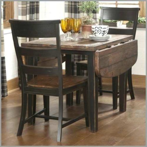 Debby Small Space 3 Piece Dining Sets (Photo 7 of 20)